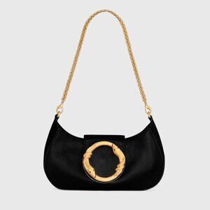 REBECCA MINKOFF Women's Snake Ring Shoulder Bag - Black